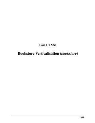 1469
Part LXXXI
Bookstore Verticalisation (bookstore)
 