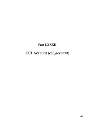 1485
Part LXXXII
CCI Account (cci_account)
 
