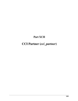 1651
Part XCII
CCI Partner (cci_partner)
 