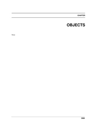 2989
CHAPTER
OBJECTS
None
 