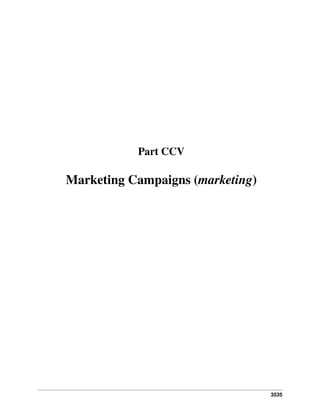 3535
Part CCV
Marketing Campaigns (marketing)
 