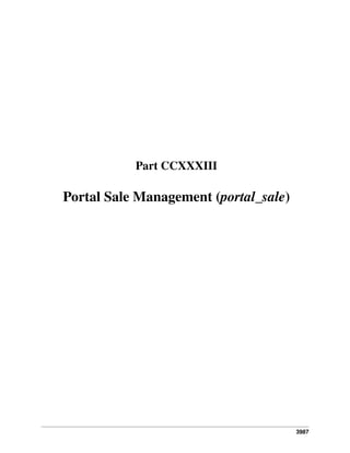 3987
Part CCXXXIII
Portal Sale Management (portal_sale)
 