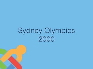 Sydney Olympics
2000
 