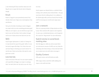 Guide To Business Blogging V2