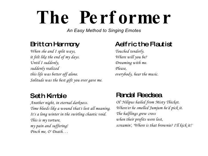 guide to emotes on
