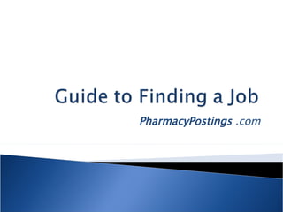 PharmacyPostings  .com 