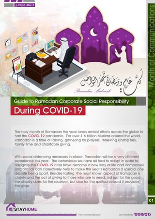 Guide to Ramadan Corporate Social Responsibility during COVID-19 en