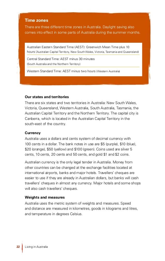 Guide To Staying And Living In Australia 47pages