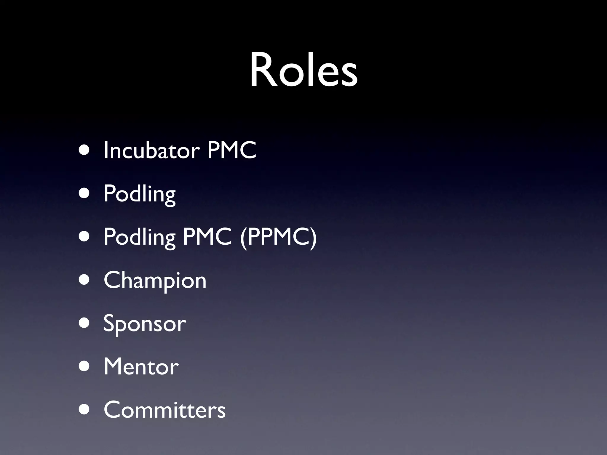 Guide To Successful Graduation at Apache