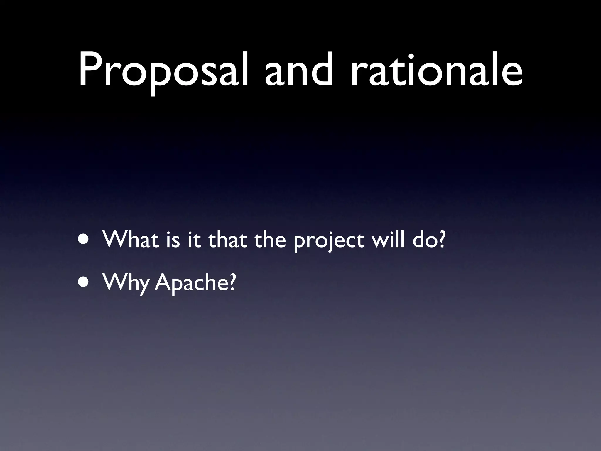 Guide To Successful Graduation at Apache