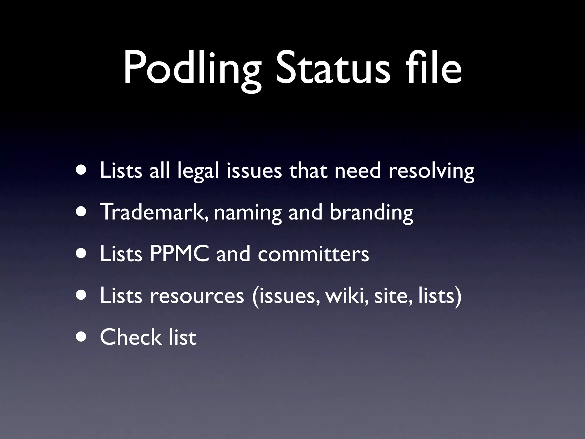 Guide To Successful Graduation at Apache