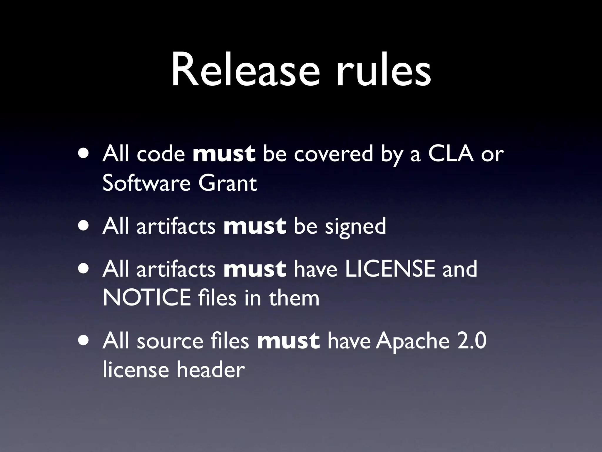 Guide To Successful Graduation at Apache