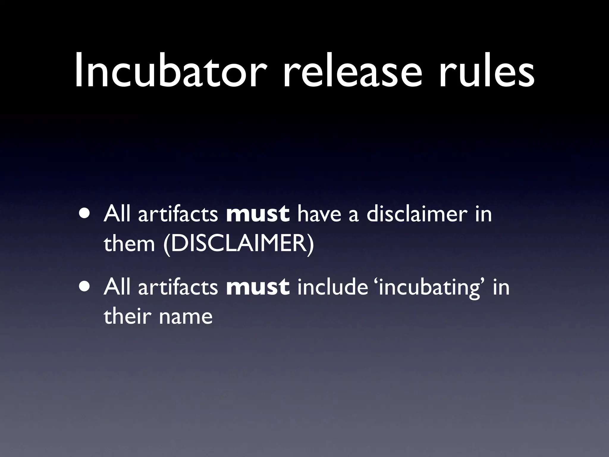 Guide To Successful Graduation at Apache