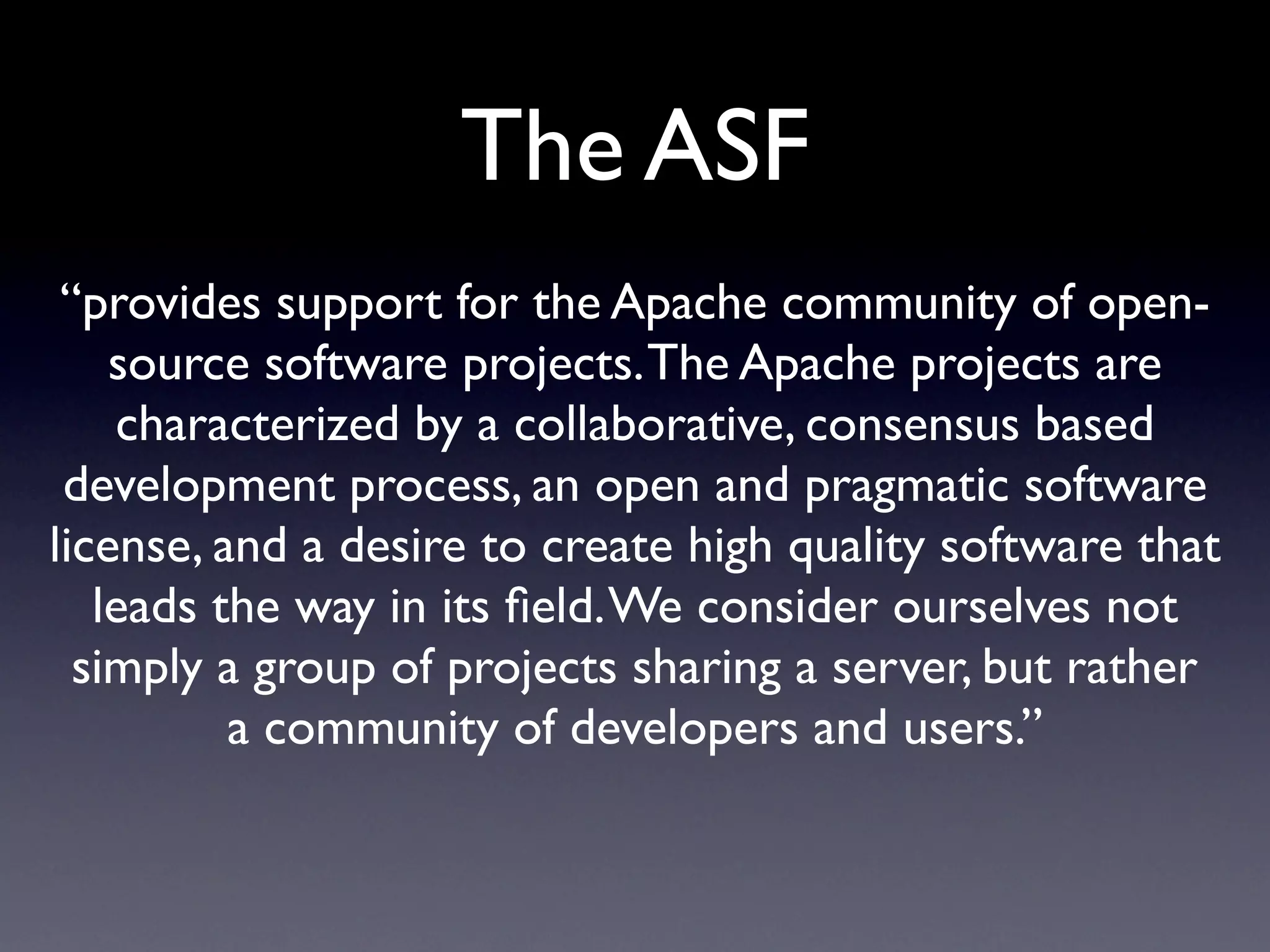 Guide To Successful Graduation at Apache