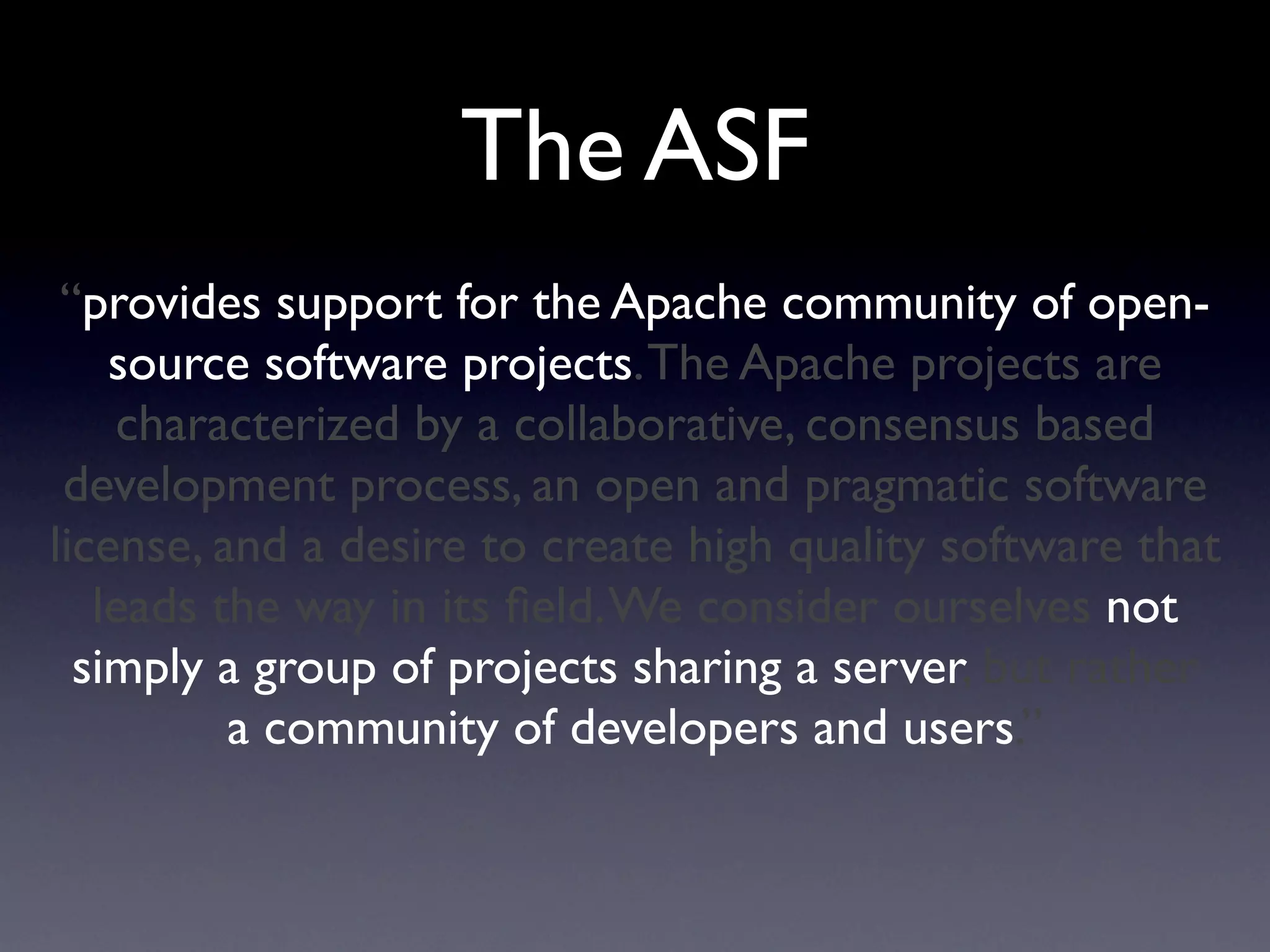 Guide To Successful Graduation at Apache