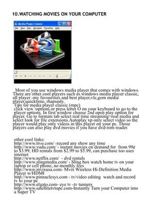 Guide To Your Pc Hardware,Software,P2p,Game Emulators