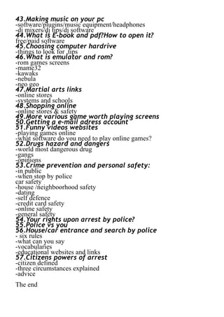 Guide To Your Pc Hardware,Software,P2p,Game Emulators