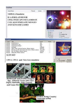 Guide To Your Pc Hardware,Software,P2p,Game Emulators