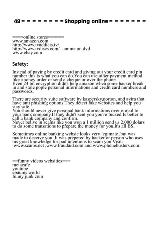 Guide To Your Pc Hardware,Software,P2p,Game Emulators