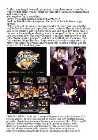 Guide To Your Pc Hardware,Software,P2p,Game Emulators