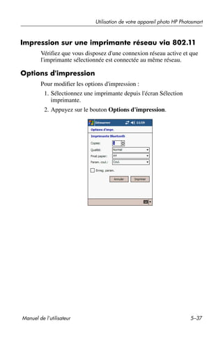 Guide utilisateur IPAQ 3715