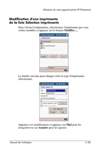 Guide utilisateur IPAQ 3715