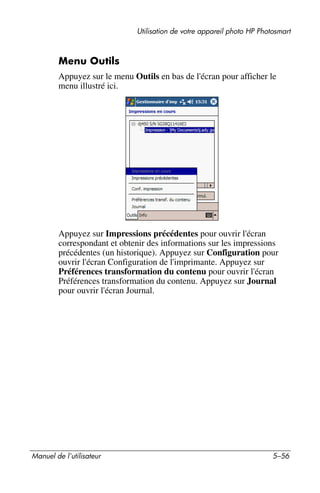 Guide utilisateur IPAQ 3715