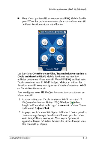 Guide utilisateur IPAQ 3715