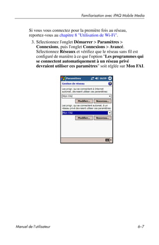 Guide utilisateur IPAQ 3715