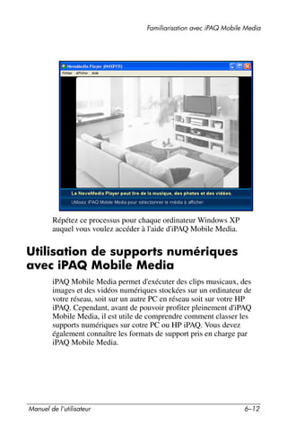 Guide utilisateur IPAQ 3715