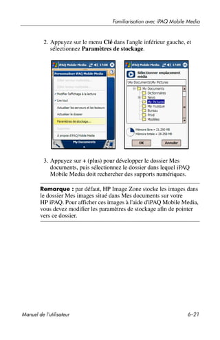 Guide utilisateur IPAQ 3715