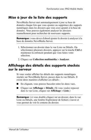 Guide utilisateur IPAQ 3715