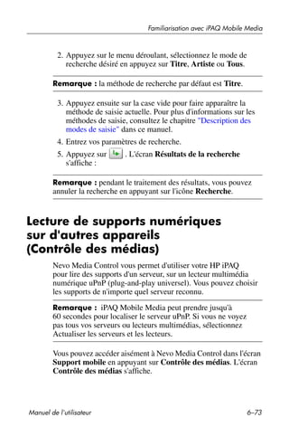 Guide utilisateur IPAQ 3715