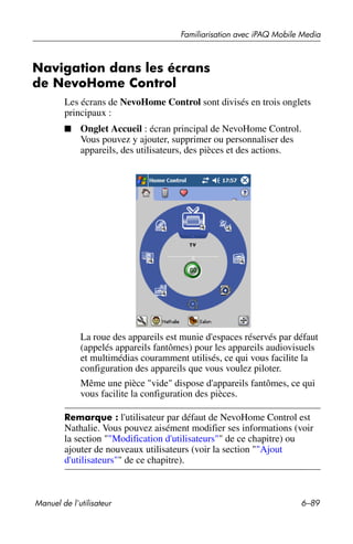 Guide utilisateur IPAQ 3715