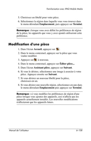 Guide utilisateur IPAQ 3715