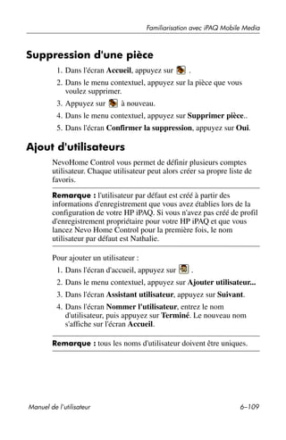 Guide utilisateur IPAQ 3715