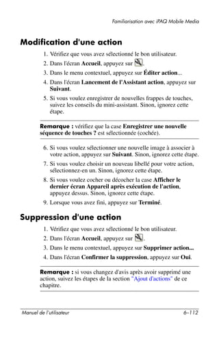 Guide utilisateur IPAQ 3715