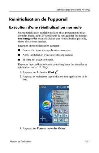 Guide utilisateur IPAQ 3715