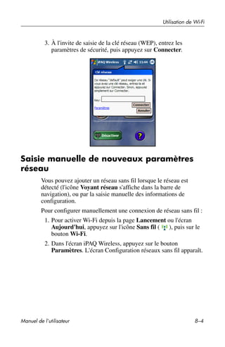 Guide utilisateur IPAQ 3715