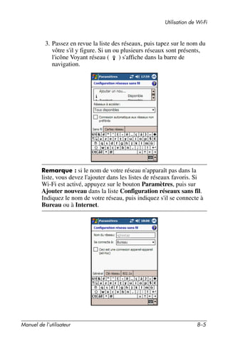 Guide utilisateur IPAQ 3715