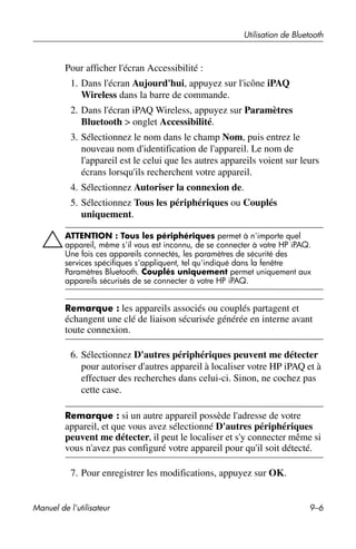 Guide utilisateur IPAQ 3715