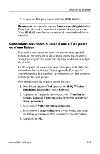 Guide utilisateur IPAQ 3715