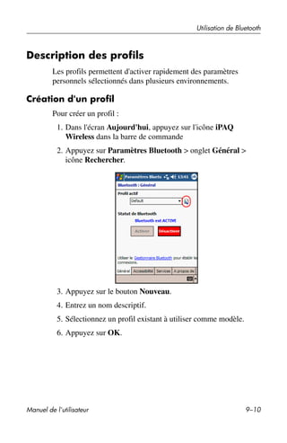 Guide utilisateur IPAQ 3715