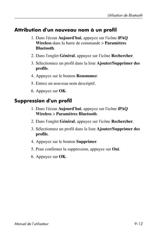 Guide utilisateur IPAQ 3715