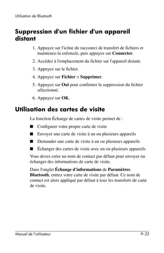 Guide utilisateur IPAQ 3715