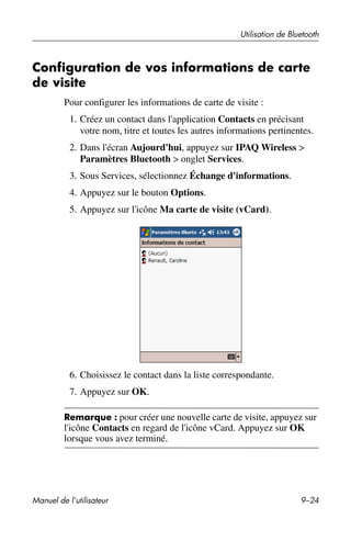 Guide utilisateur IPAQ 3715