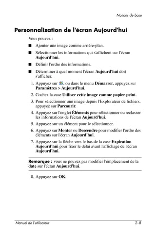 Guide utilisateur IPAQ 3715