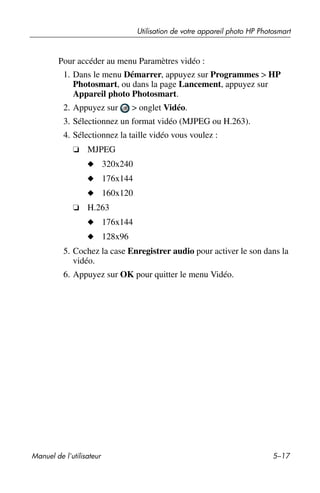 Guide utilisateur IPAQ 3715