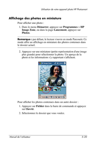 Guide utilisateur IPAQ 3715