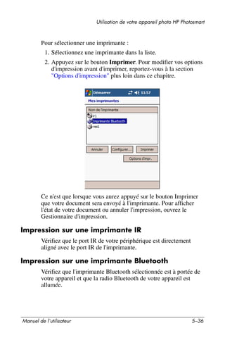 Guide utilisateur IPAQ 3715